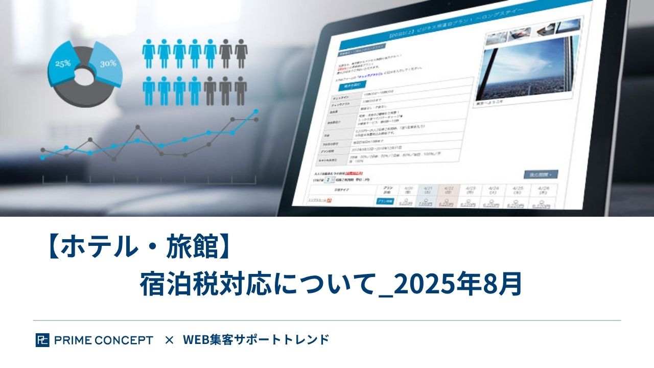【ホテル・旅館】宿泊税の内容と対応について_2025年8月
