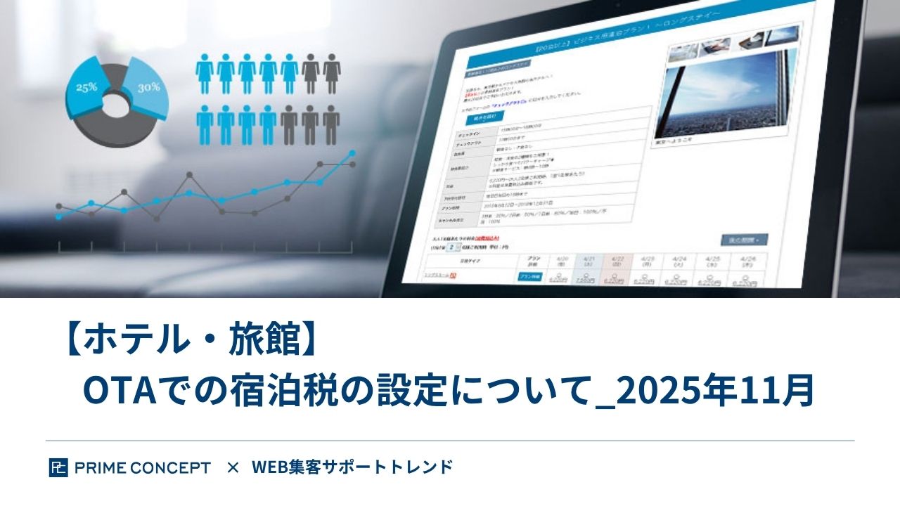 【ホテル・旅館】OTAの宿泊税設定について_2025年11月改変