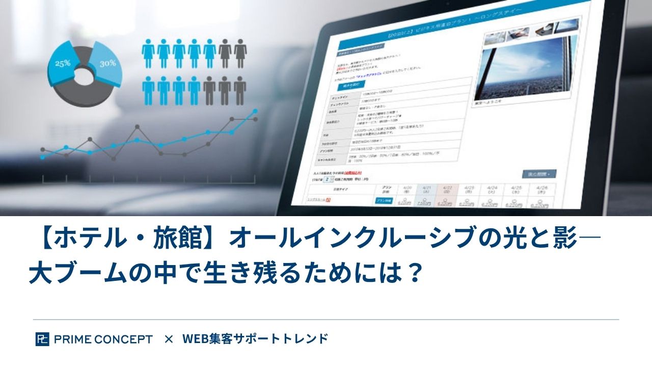 【ホテル・旅館】オールインクルーシブの光と影｜大ブームの中で生き残るためには？